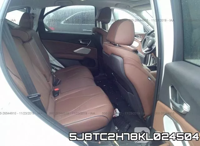 5J8TC2H78KL024504 фото 9