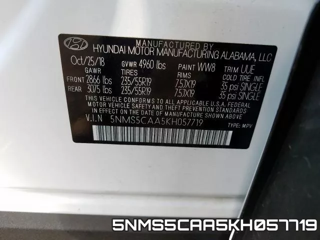 5NMS5CAA5KH057719 фото 2