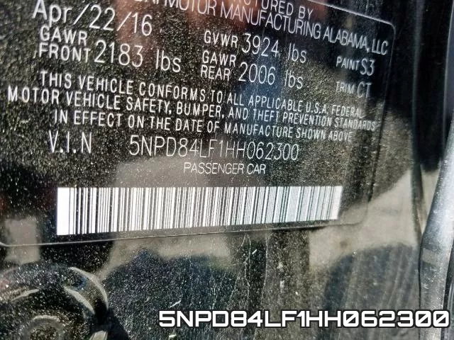 5NPD84LF1HH062300 фото 2