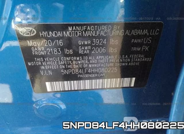 5NPD84LF4HH080225 фото 10