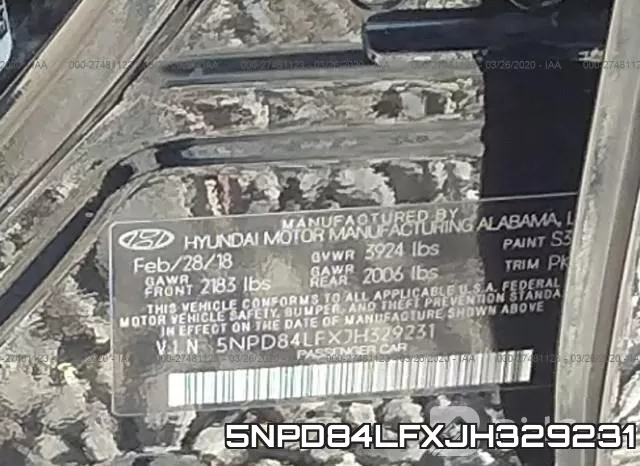 5NPD84LFXJH329231 фото 10