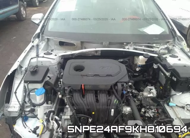 5NPE24AF9KH810694 фото 2