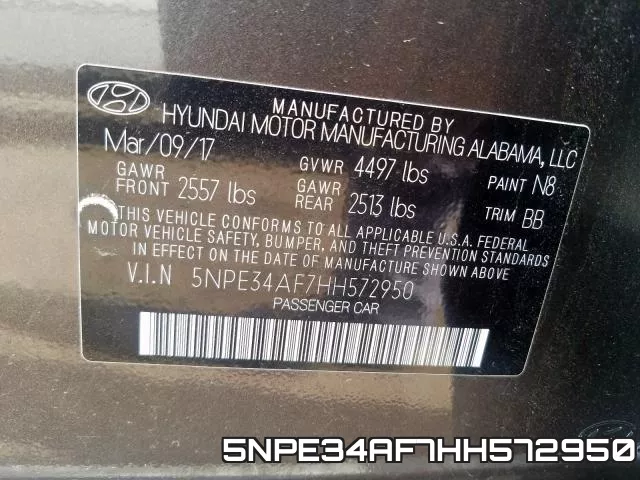5NPE34AF7HH572950 фото 2