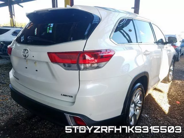 5TDYZRFH7KS315503 фото 5