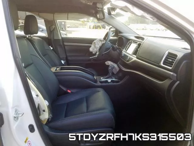 5TDYZRFH7KS315503 фото 6