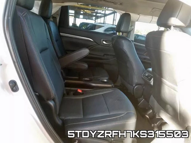 5TDYZRFH7KS315503 фото 7