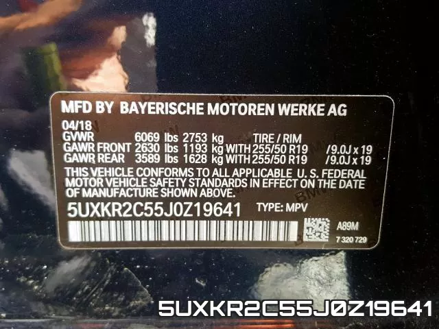 5UXKR2C55J0Z19641 фото 2