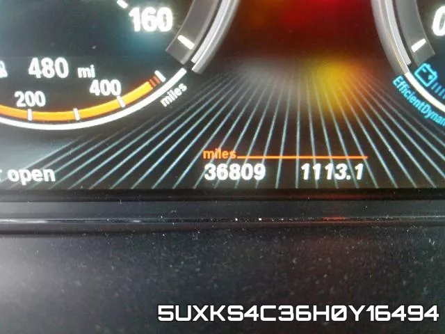5UXKS4C36H0Y16494 фото 9
