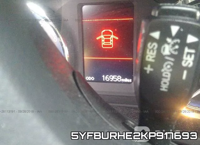5YFBURHE2KP917693 фото 8