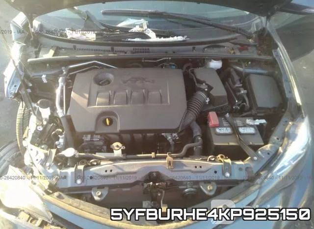 5YFBURHE4KP925150 фото 2