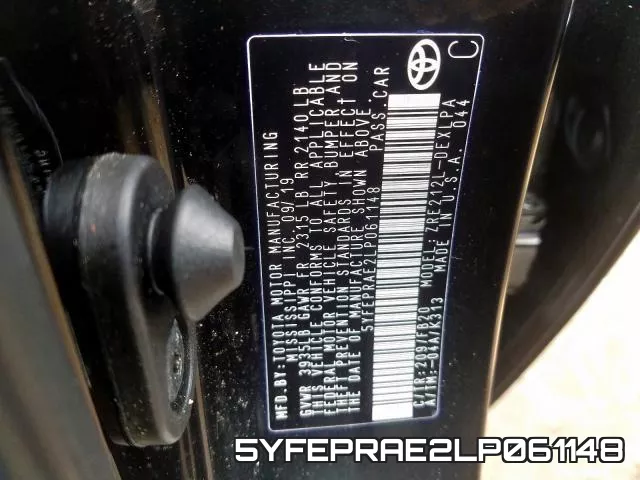 5YFEPRAE2LP061148 фото 2