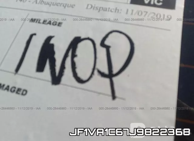 JF1VA1C67J9822368 фото 8