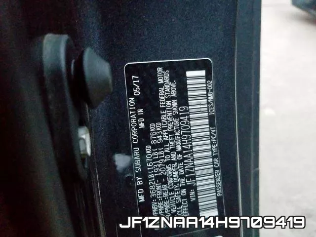 JF1ZNAA14H9709419 фото 2