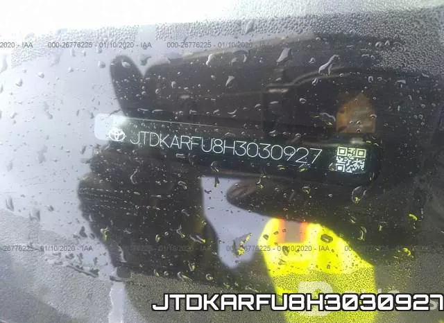 JTDKARFU8H3030927 фото 10