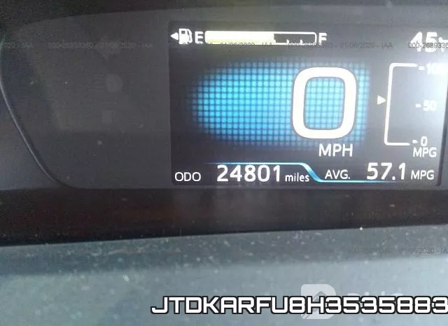 JTDKARFU8H3535883 фото 8