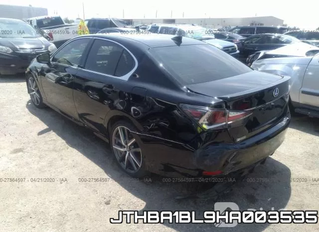 JTHBA1BL9HA003535 фото 4
