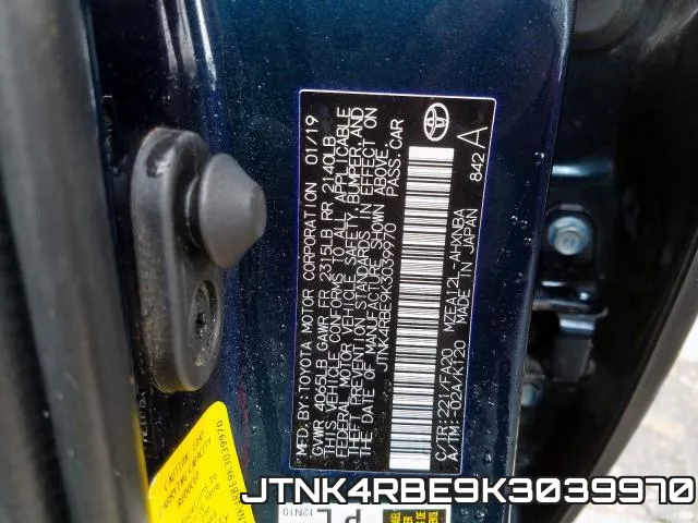 JTNK4RBE9K3039970 фото 2
