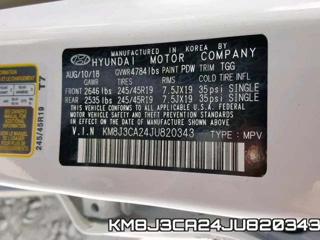 KM8J3CA24JU820343 фото 2