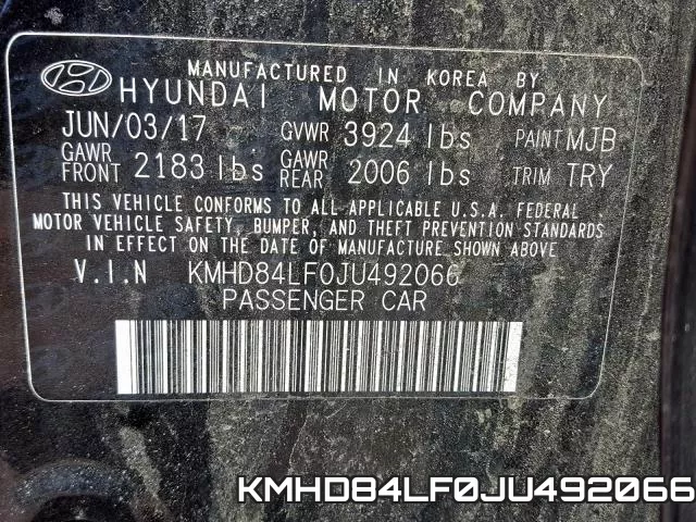 KMHD84LF0JU492066 фото 2