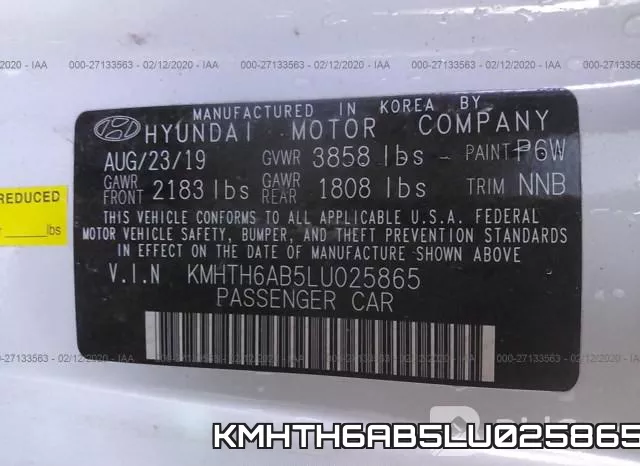 KMHTH6AB5LU025865 фото 10