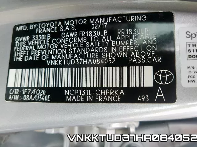 VNKKTUD37HA084052 фото 2
