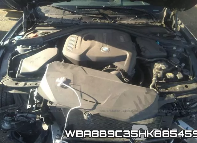 WBA8B9C35HK885459 фото 2