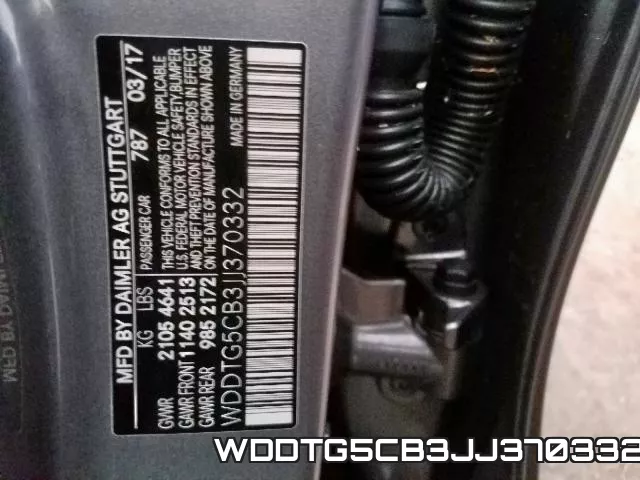 WDDTG5CB3JJ370332 фото 2