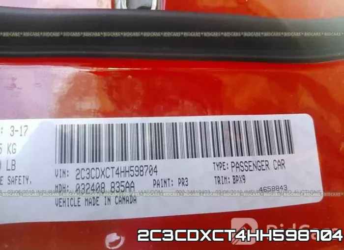 2C3CDXCT4HH598704 фото 10