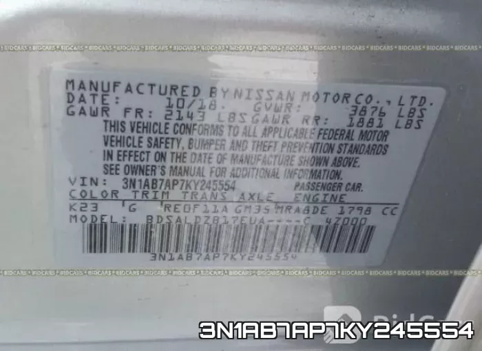 3N1AB7AP7KY245554 фото 10