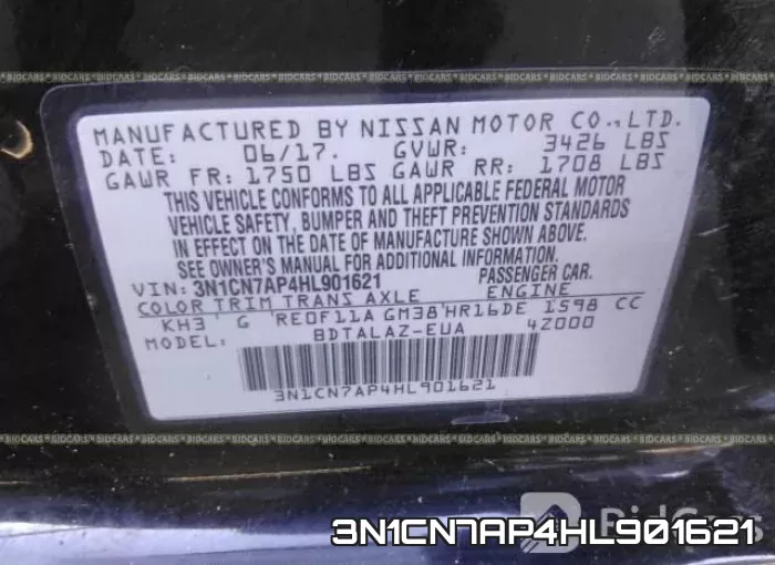 3N1CN7AP4HL901621 фото 10