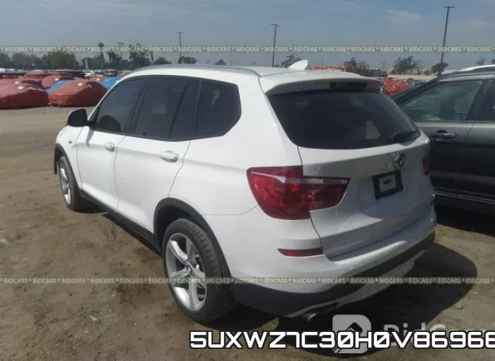 5UXWZ7C30H0V86966 фото 4