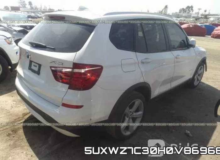 5UXWZ7C30H0V86966 фото 5