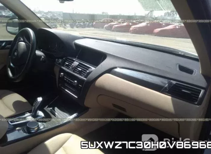 5UXWZ7C30H0V86966 фото 6