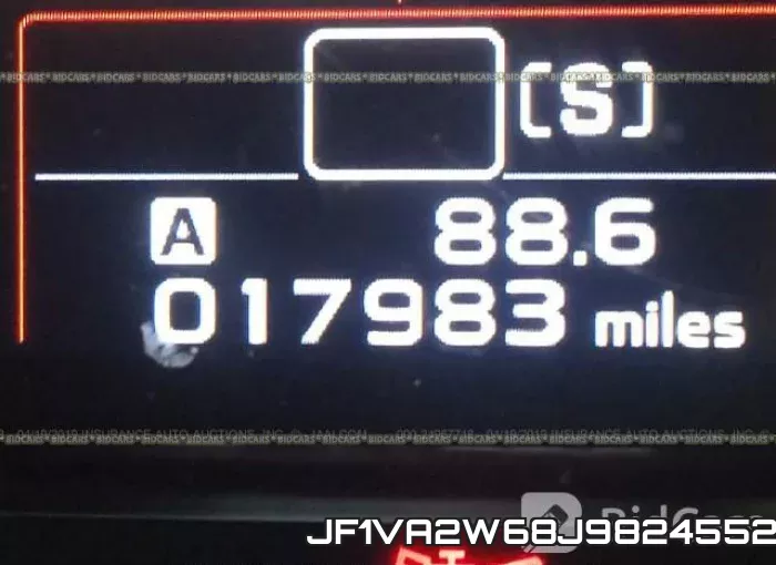 JF1VA2W68J9824552 фото 8