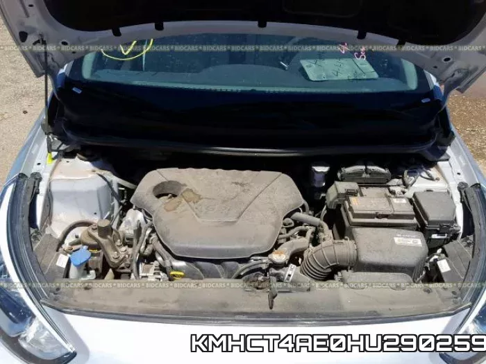 KMHCT4AE0HU290259 фото 8