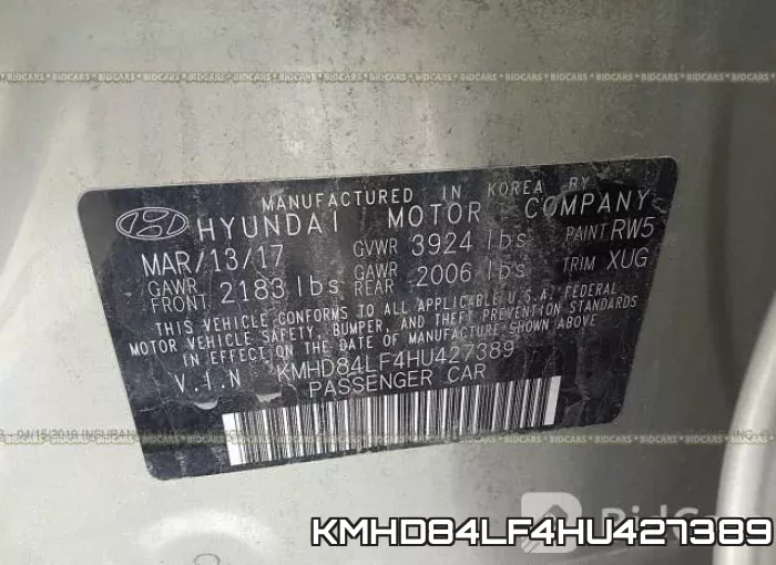 KMHD84LF4HU427389 фото 10