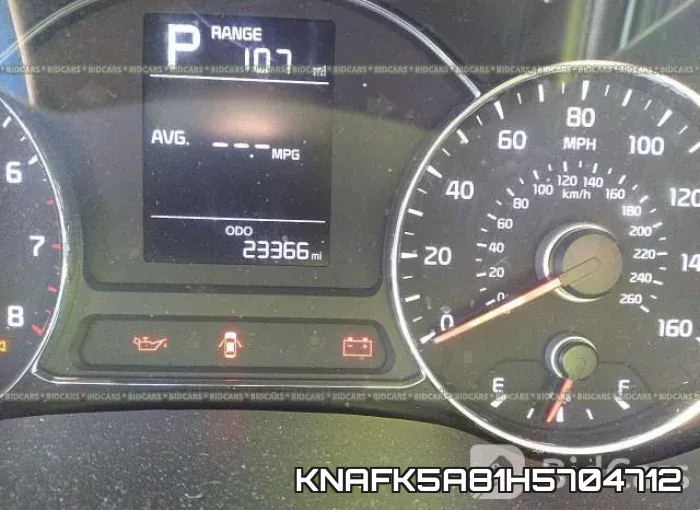 KNAFK5A81H5704712 фото 8