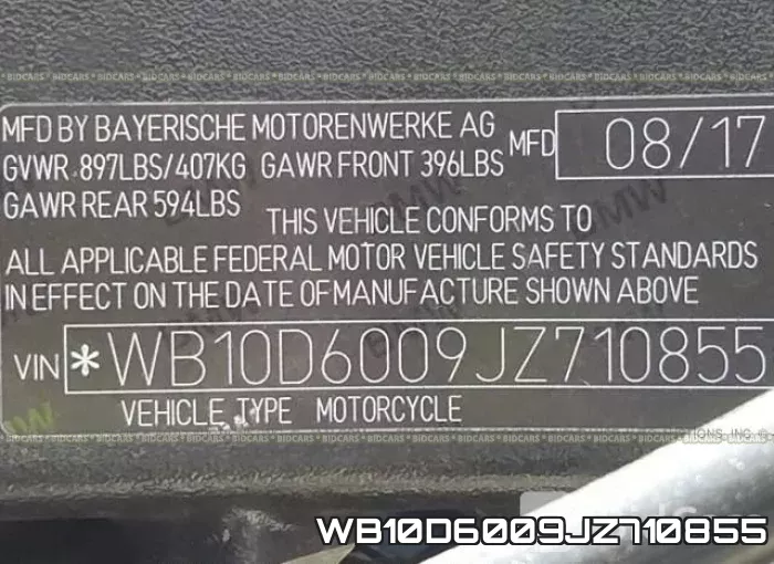 WB10D6009JZ710855 фото 2
