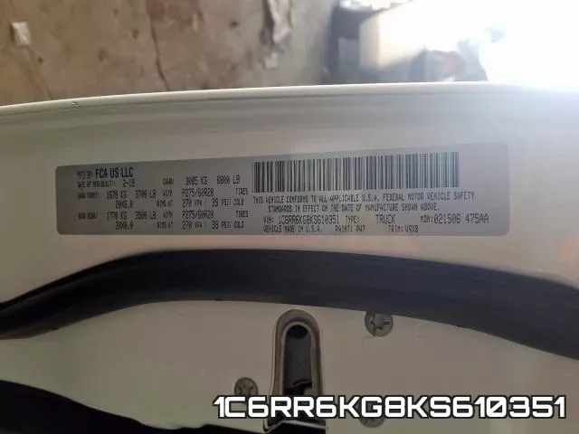 1C6RR6KG8KS610351 фото 2