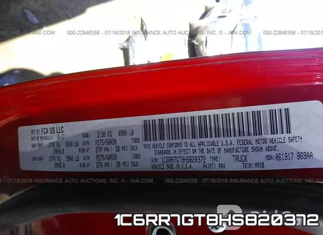1C6RR7GT8HS820372 фото 10