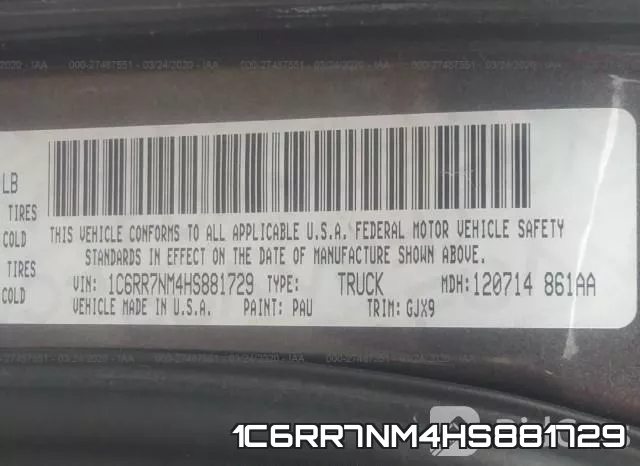 1C6RR7NM4HS881729 фото 10