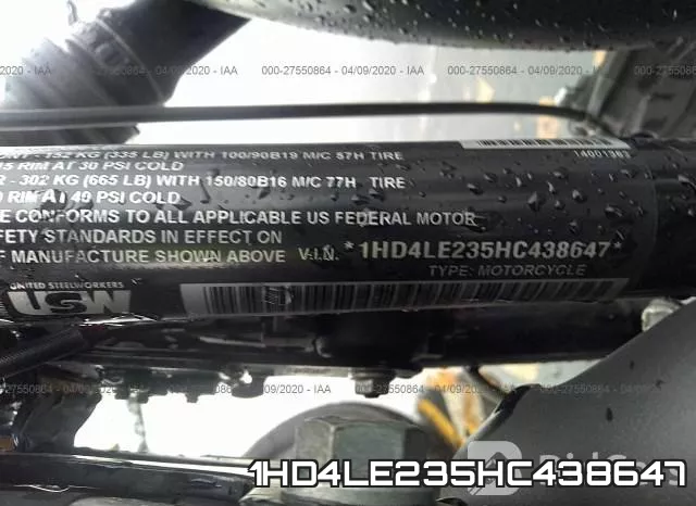 1HD4LE235HC438647 фото 2
