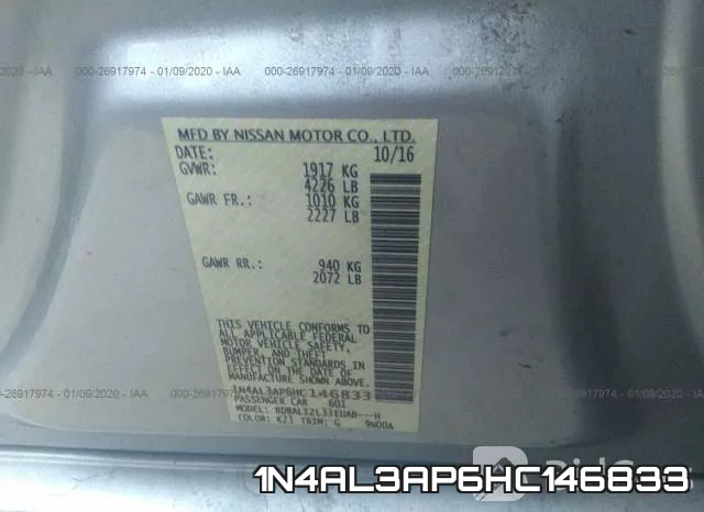 1N4AL3AP6HC146833 фото 9