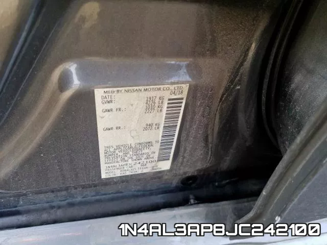 1N4AL3AP8JC242100 фото 2