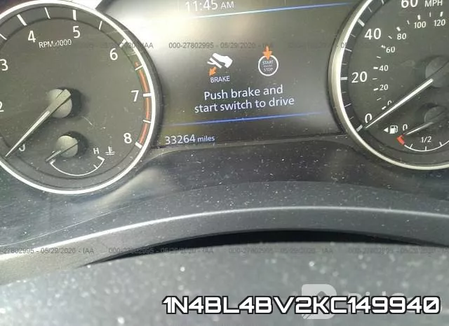 1N4BL4BV2KC149940 фото 8