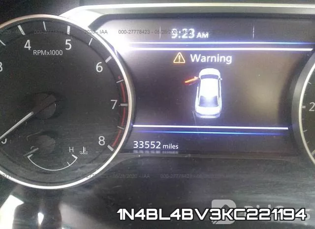 1N4BL4BV3KC221194 фото 8