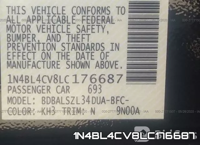 1N4BL4CV8LC176687 фото 10