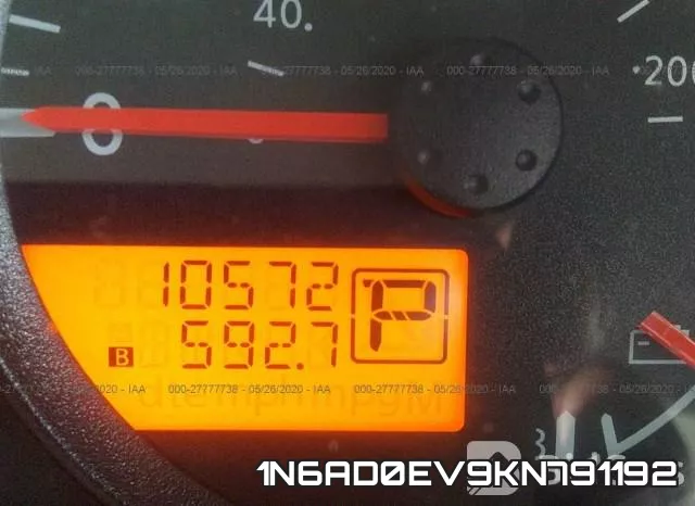 1N6AD0EV9KN791192 фото 8
