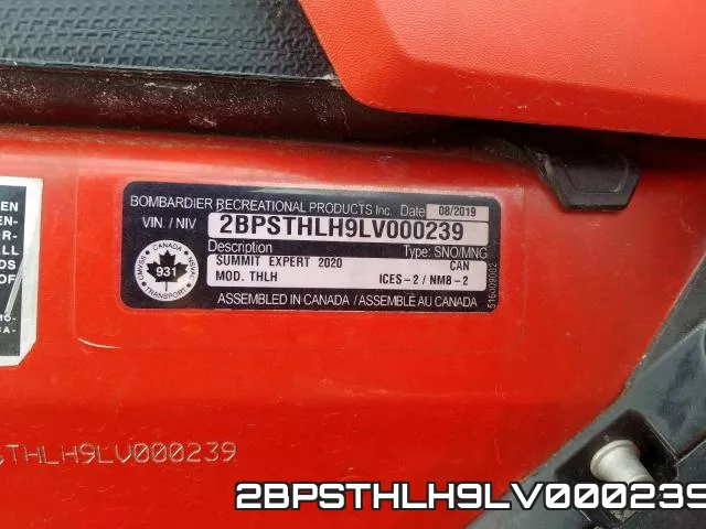 2BPSTHLH9LV000239 фото 2