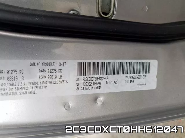 2C3CDXCT0HH612047 фото 2